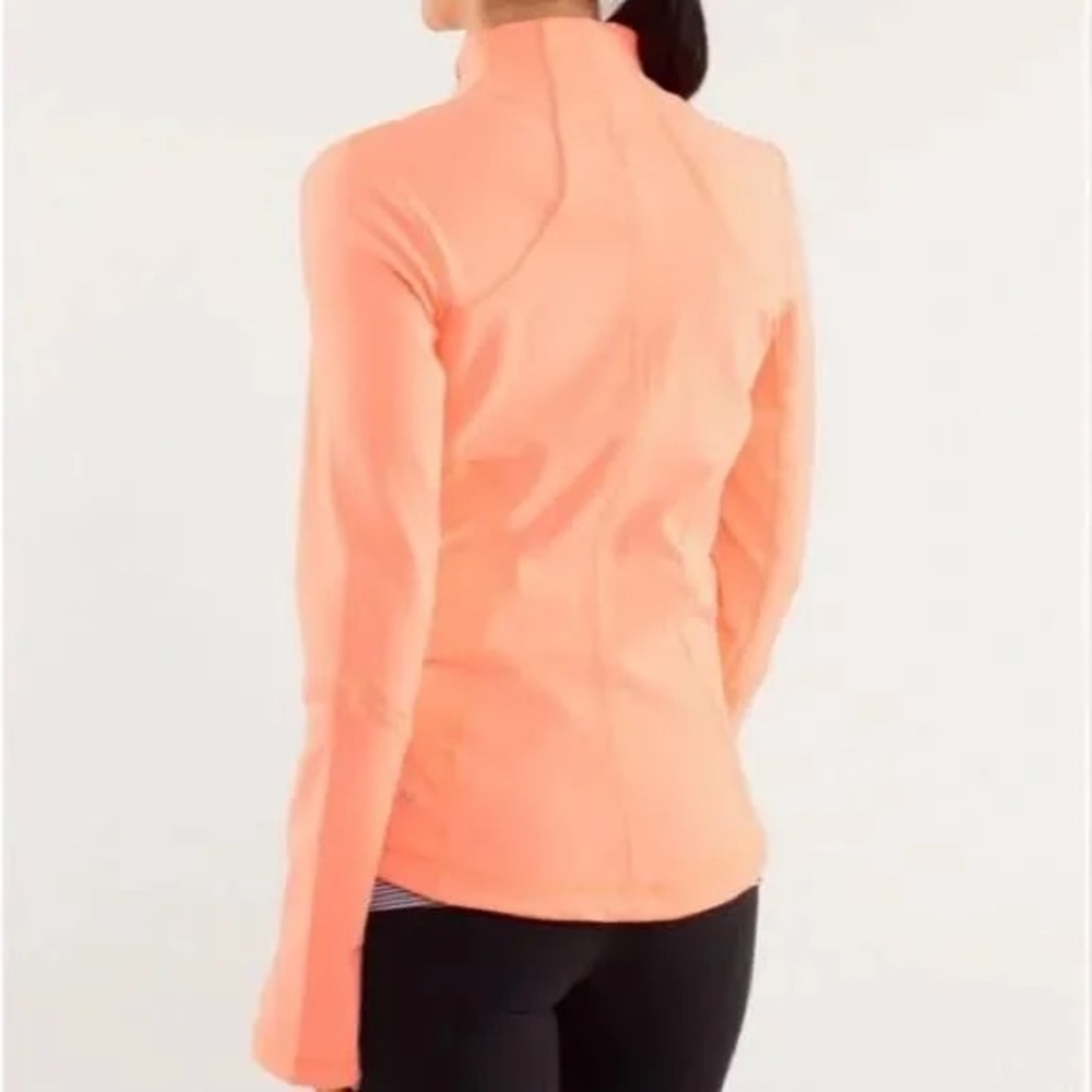 Lululemon Women's Forme Jacket in hot Orange/Pink Size 6 - Picture 2 of 9